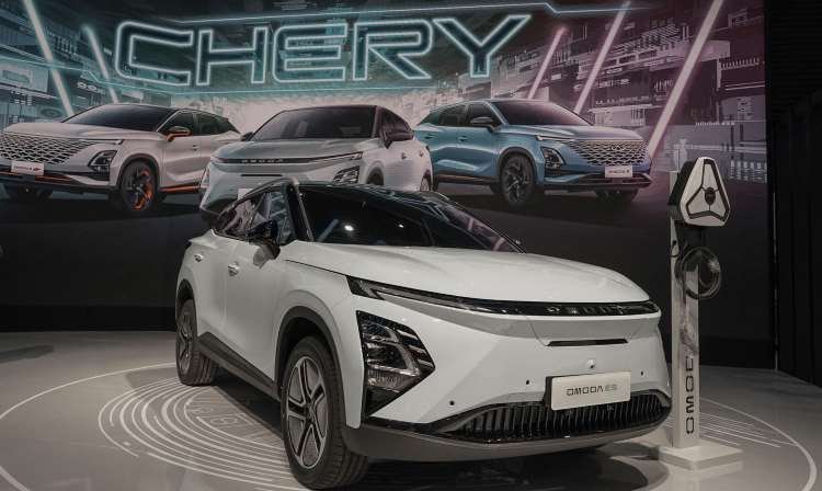 Fitur V2L Chery OMODA E5